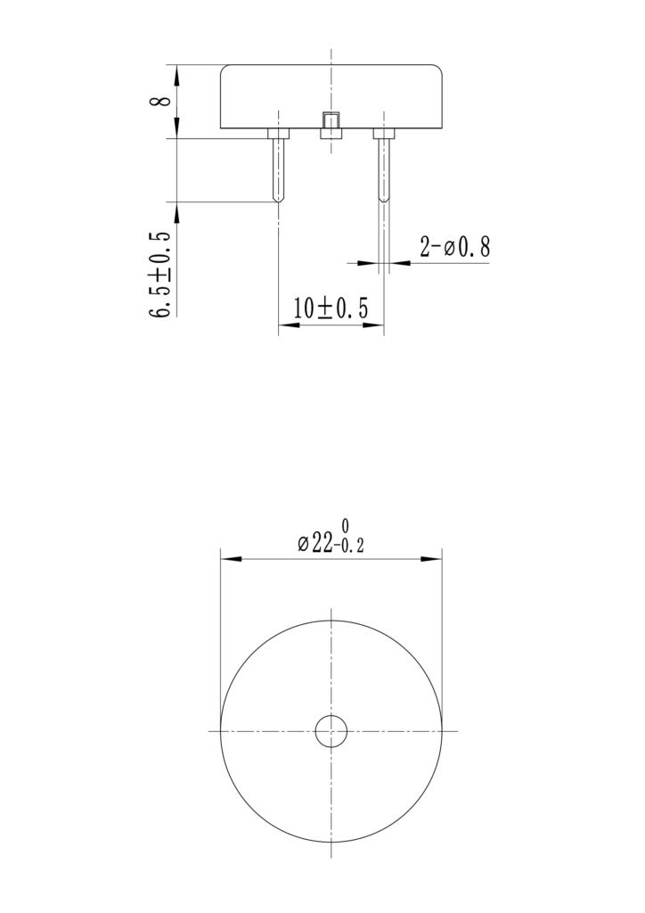KPT G2210B Product Dimension