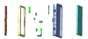 Cosmetic Mirror Lamp Explode