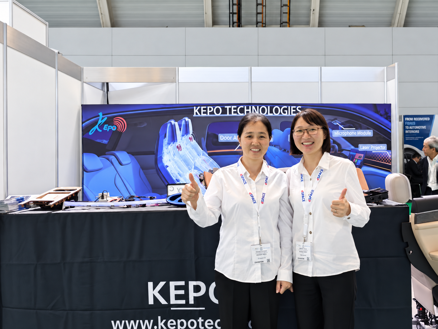 kepo technologies exhibition team